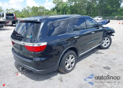 2013 Dodge Durango Crew z USA, uszkodzony, nr VIN 1C4RDHDG9DC684746